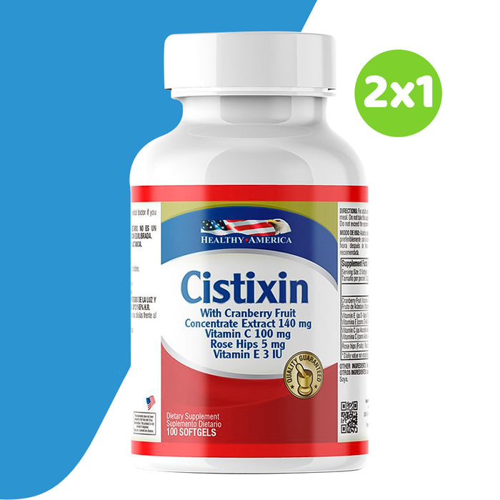 2x1 en Cistixin 100 Softgels Healthy America 💥Super Promo💥