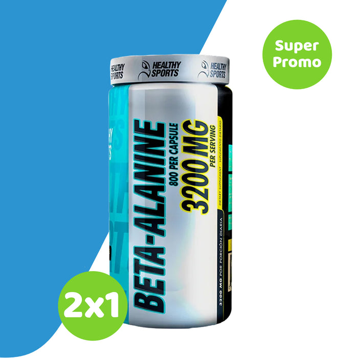 2x1 Beta-alanina 3200 Mg 120 Capsulas Healthy Sports 💥 Super Promo 💥