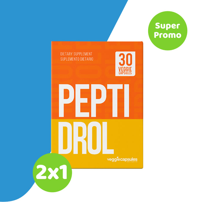 2x1 Peptidrol 30 Capsulas Healthy America 💥 Super Promo 💥