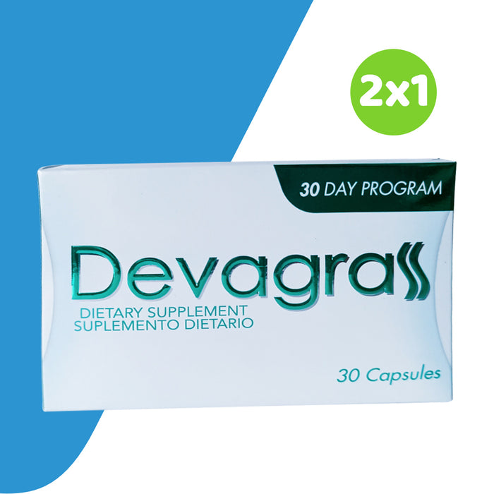 2x1 Devagrass 30 capsulas Healthy America 💥 Super Promo 💥