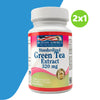 2x1 en Green Tea Extracto Té Verde 60 cápsulas Healthy America 💥Super Promo💥