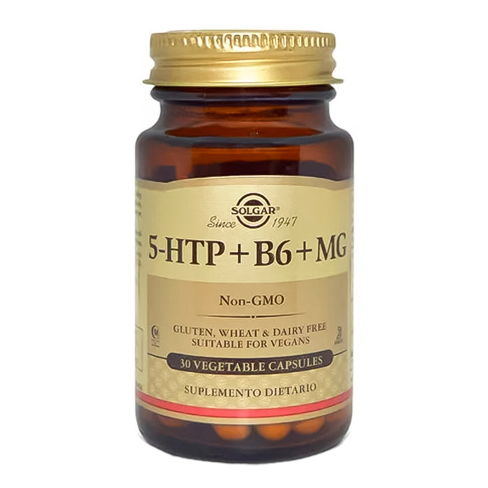 5 HTP + B6 + MG 100 mg x 30 cápsula solgar