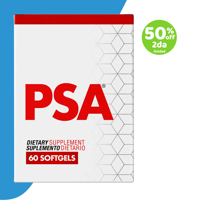 50 Off en 2da Unidad PSA 60 softgels Healthy America 💥 Super Promo 💥