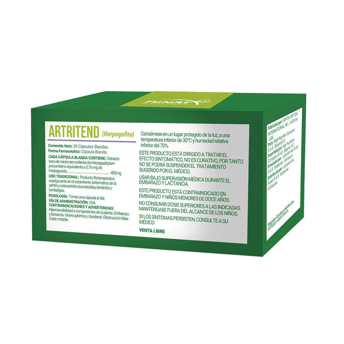 Artritend (harpagofito) 30 cápsulas blandas FUNAT