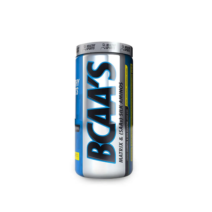BCAAS matrix & silk amino 90 tabletas Aminoácidos Healthy Sports