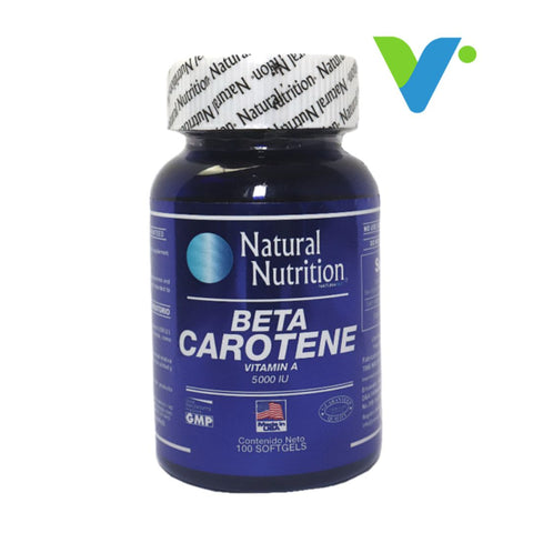 Betacarotene “Vitamina A 5000 UI”Natural Nutrition