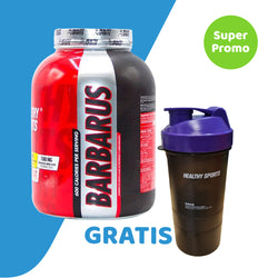 💥 Super promo 💥Barbarus Proteína Hipercalorica 4lbs Healthy Sports Gratis Shaker y Envio