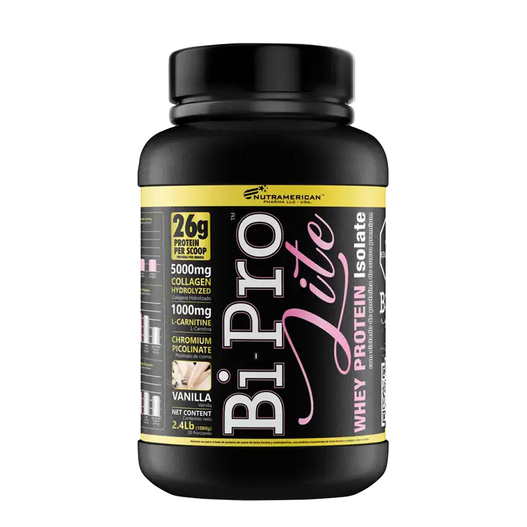 proteina con l carnitina Bi Pro Lite 2.4lbs Colageno y L-Carnitina Proteína UPN — Vindo
