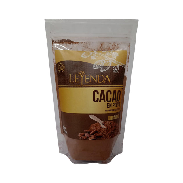 Cacao en polvo organico Leyenda 100% natural sin azúcar