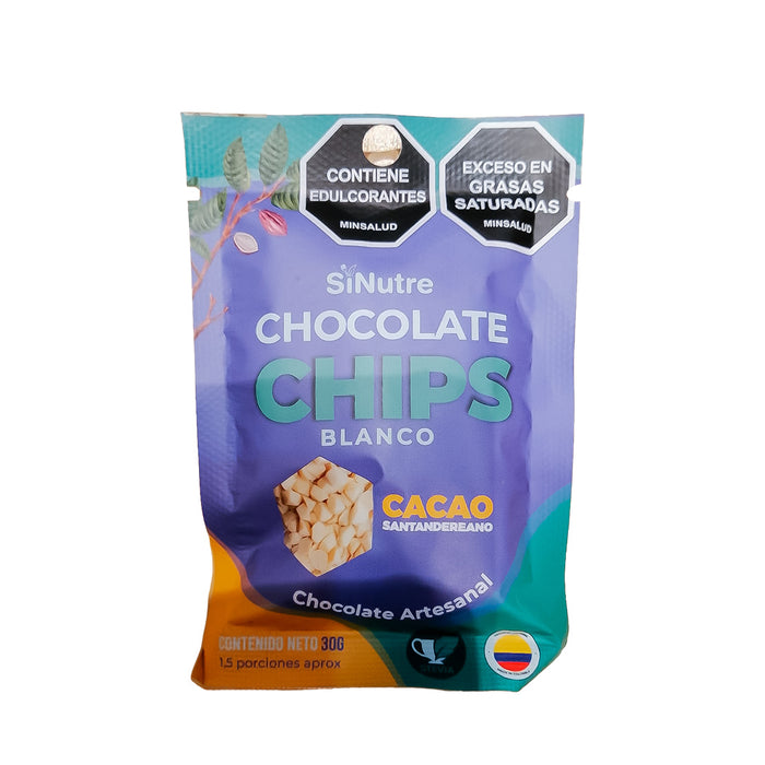 Chocolate Chips Blanco mini  SiNutre