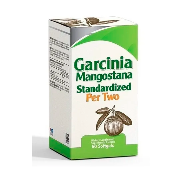 Garcinia Mangostana 2000mg 60 softgels Healthy America