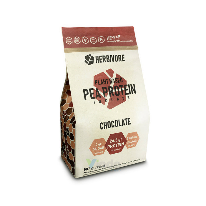 Proteina Vegana aislada Herbivore 2lbs Chocolate