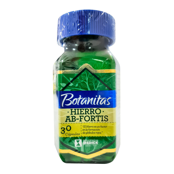 Hierro AB-Fortis 30 cáp Botanitas