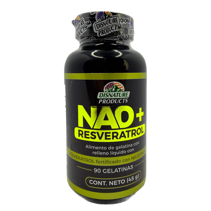 NAD+ Resveratrol 90 Softgels Disnature