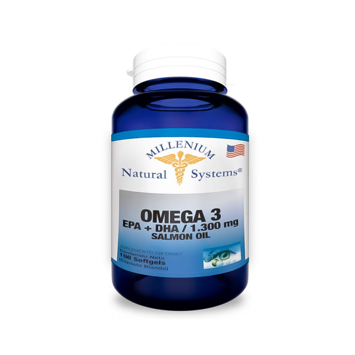 Omega 3 EPA+DHA 1300 mg  100 softgel Natural Systems Millenium