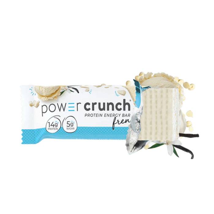 Barra de proteína Power Crunch French vainilla Creme