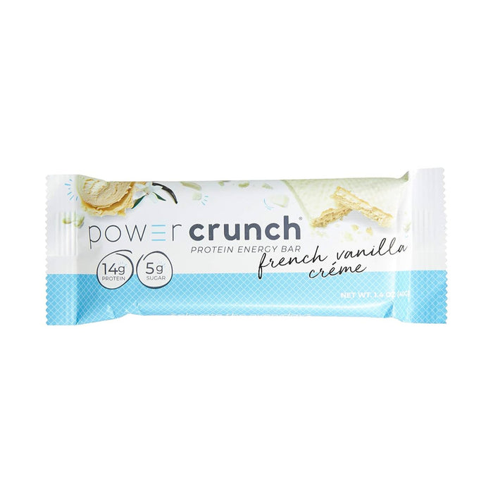 Barra de proteína Power Crunch French vainilla Creme