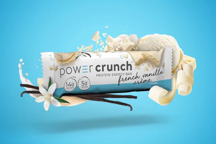 Barra de proteína Power Crunch French vainilla Creme