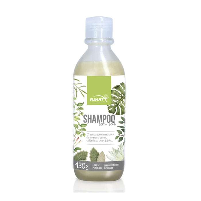 Shampoo tradicional de romero sin sal 430gr FUNAT