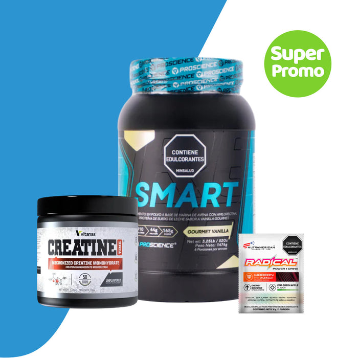 Proteína + Creatina + Preentreno + ENVÍO GRATIS 💥 Super Promo 💥