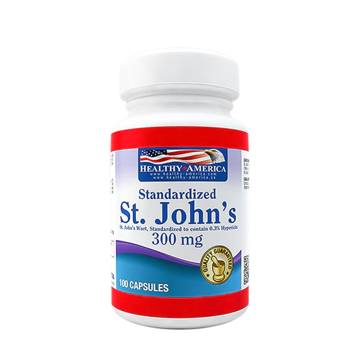 St. John´s 300 mg 100 Capsulas Healthy America