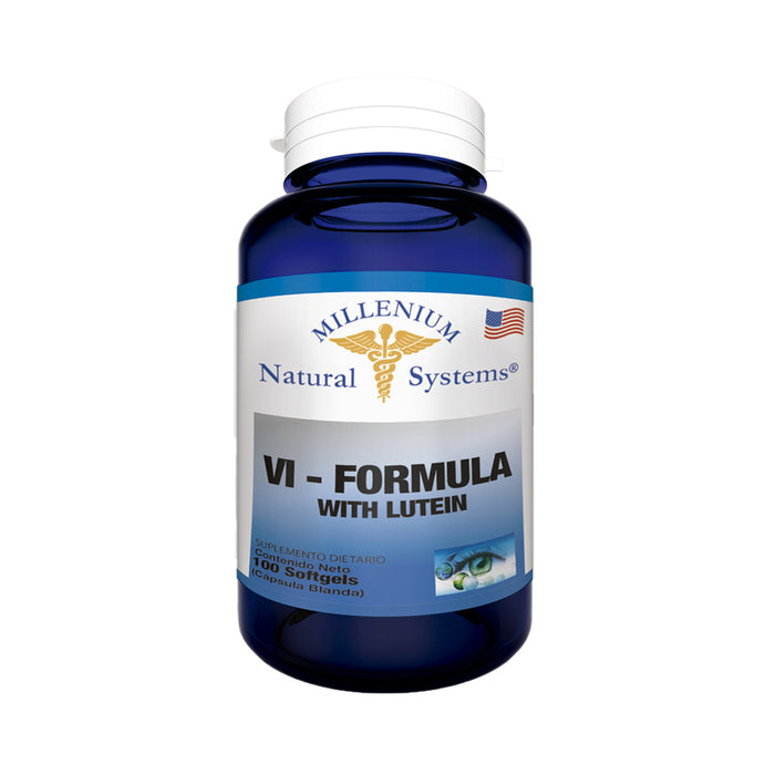 VI Formula With Lutein 100 cápsulas Natural Systems Formula con Luteina