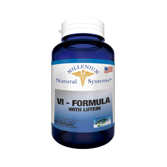 VI Formula With Lutein 60 cápsulas Natural Systems Formula con Luteina