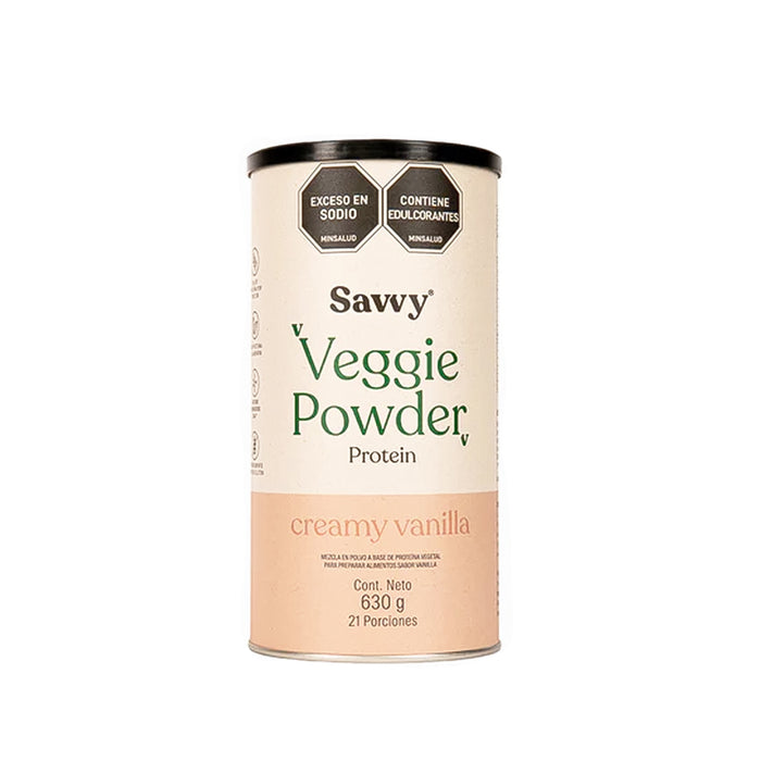 Veggie Powder Protein creamy vanilla 630 gr Savvy