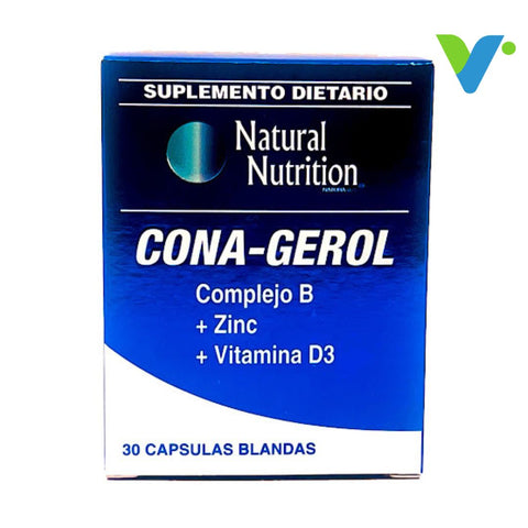 CONA-GEROL NATURAL NUTRITION X 30 CAPSULAS