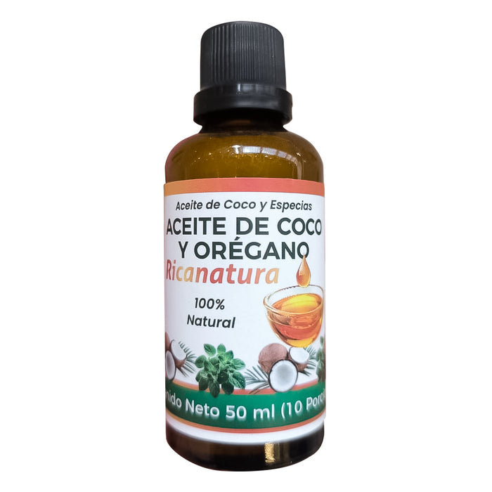 Aceite Coco y Orégano 50 ml Naturfar