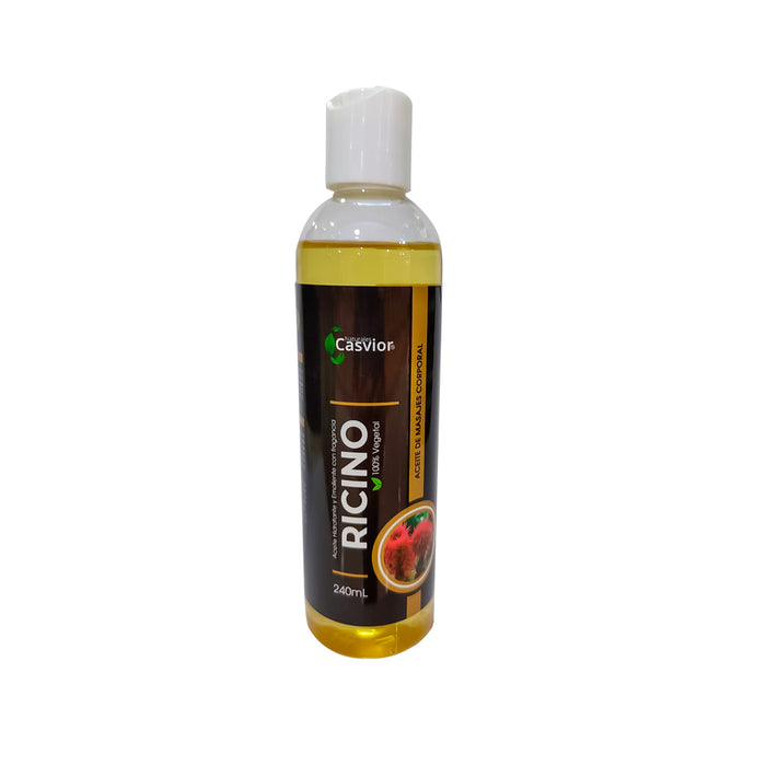 Aceite de Ricino Vegetal Natural 240 ml Naturales Casvior