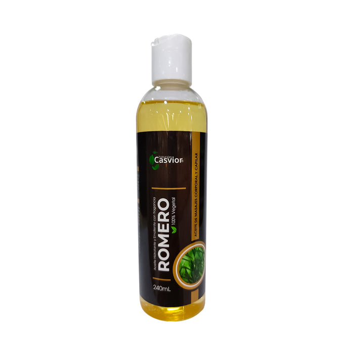 Aceite de Romero Natural Vegetal 240 ml Naturales Casvior