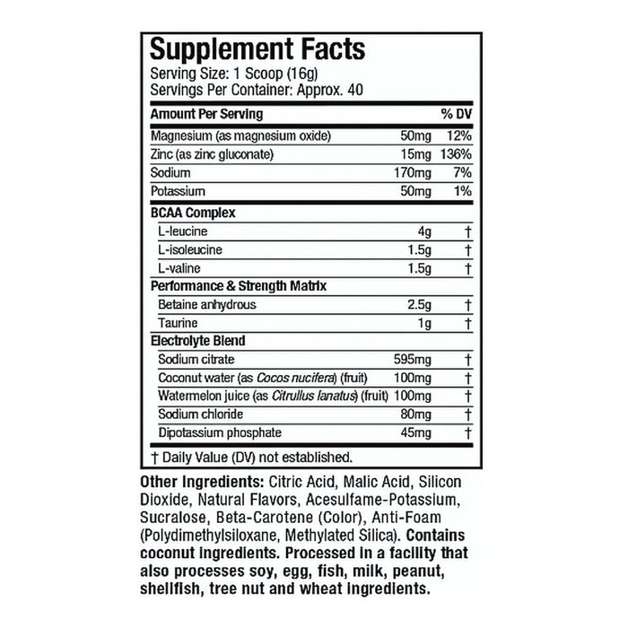 Amino Build sabor Strawberry Watermelon 40 servicios Muscletech