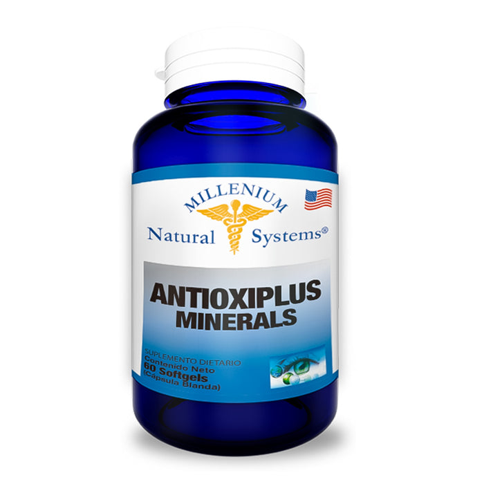 Antioxiplus Mineral Antioxidates y Minerales 60 Softgels Natural Systems Millenium