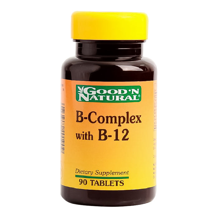 B Complex with B12 Good N Natural Complejo B 90 tab