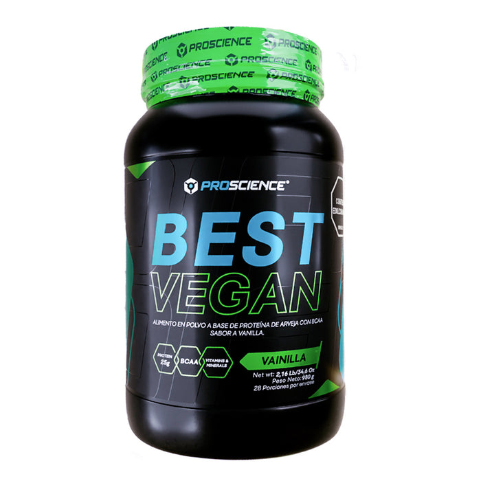 Best Protein Vegan 2lb Vainilla  Proscience  Proteína vegana