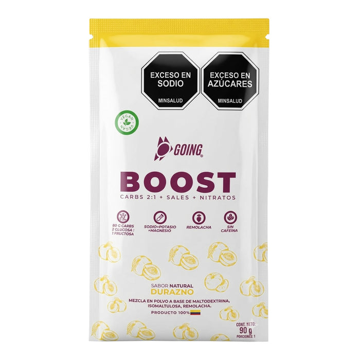 Boost sabor Durazno sin Cafeina 1 porcion Going