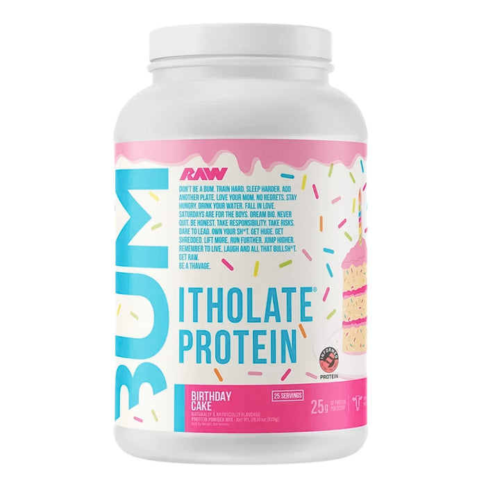 Bum Itholate Proteina Aislada 25 servicios Birthday Cake Raw Nutrition
