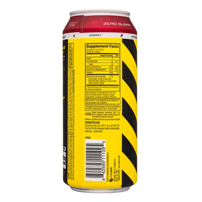 Bum Energy Midnight Cherry 355 ml Raw Nutrition