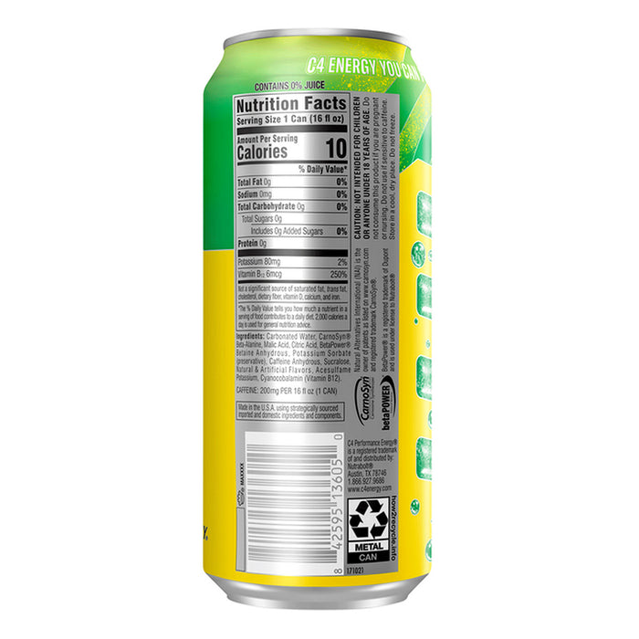 Bum Energy Drink Sour Gummy Splash 355 ml Raw Nutrition