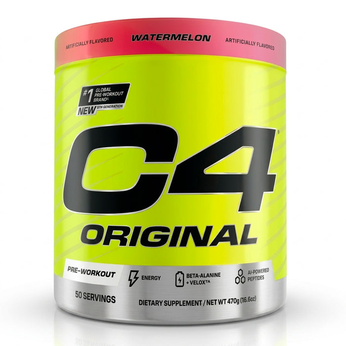 C4 Original Pre-Workout 50 Servicios Sabor Watermelon Pre Entreno en polvo Cellucor