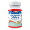 Liquid Absorbable Calcium 1200mg Plus D3 200 IU 100 Softgels Calcio Healthy America