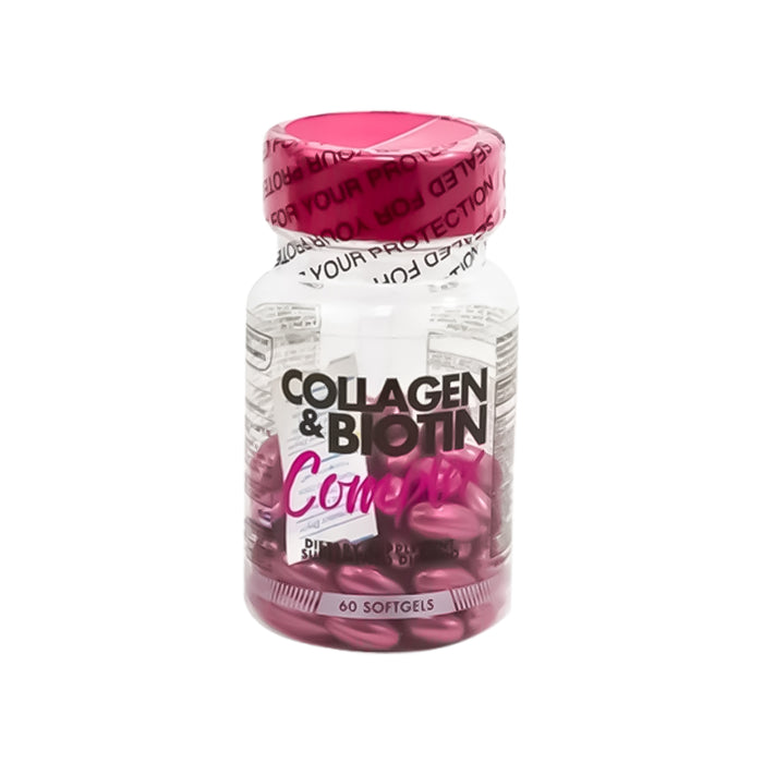Collagen & Biotin Complex Colágeno y Biotina - Healthy America