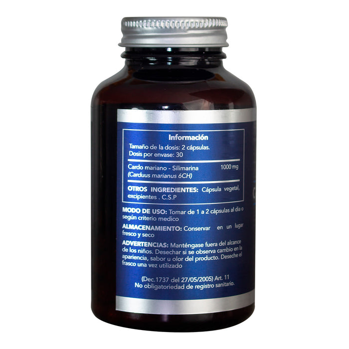 Cardo Mariano Silimarina 60 Cápsulas Nexo