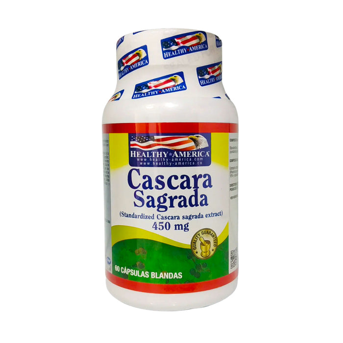 Cascara Sagrada 450mg 60 softgels Healthy America