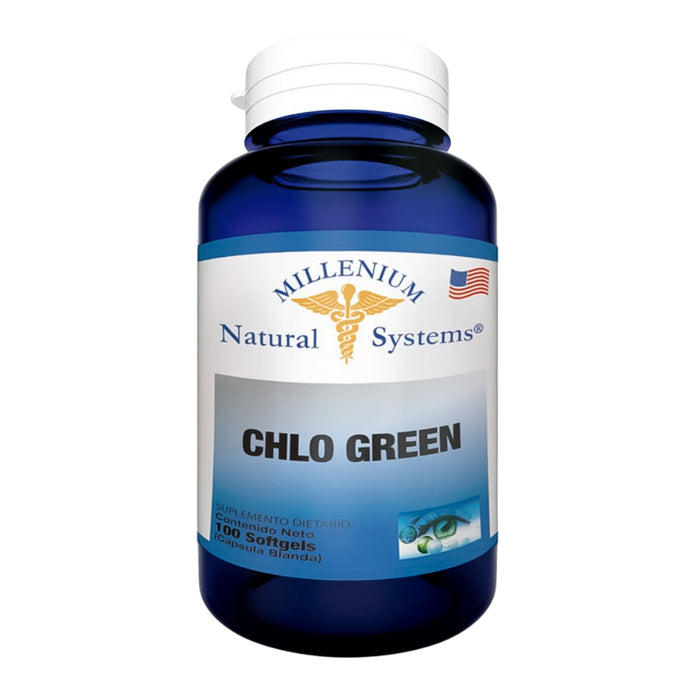 Chlo Green 100 Softgels Natural Systems