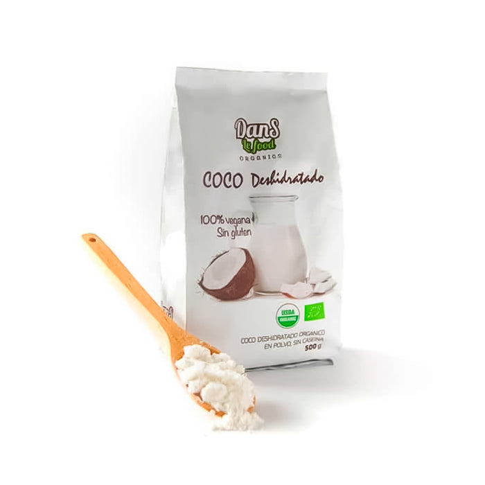 Leche de Coco Organico deshidratado en polvo 500gr Dans Le Food