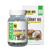 Coconut Oil Aceite de coco extra virgen orgánico 90 softgels Healthy America