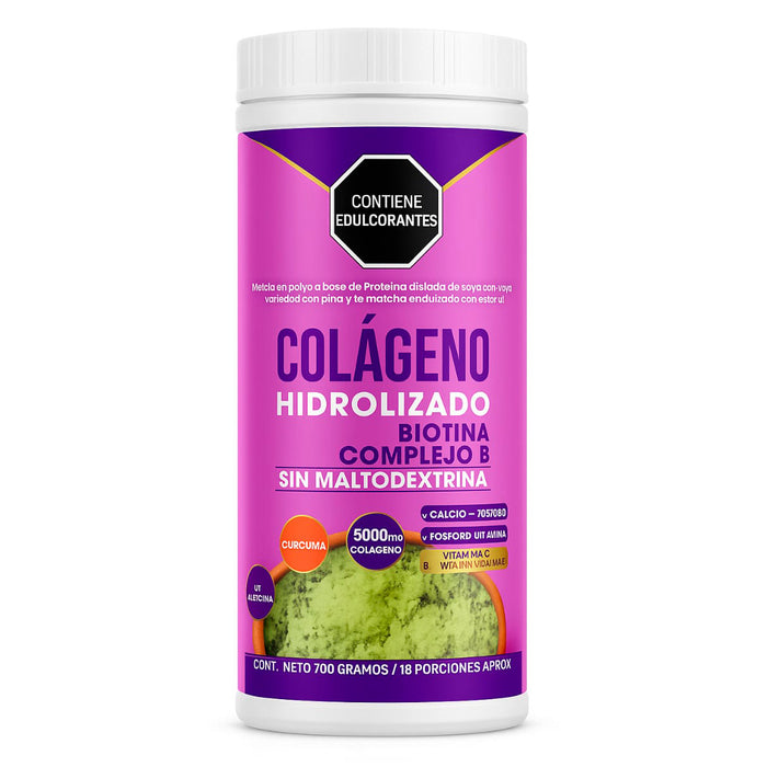 Colágeno Hidrolizado con Biotina Complejo B Sin Maltodextrina - Colon Cleanser