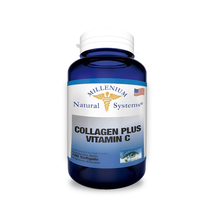 Colageno Collagen plus vitamina C 100 softgels NATURAL SYSTEMS